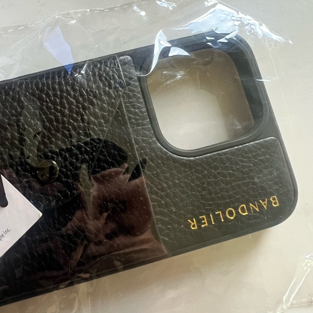 Bandolier Black Textured Phone Case